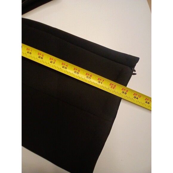 Good American Sz 4X Scuba Pull-on Straight Black Trouser Pants w Zip Hem NWOT - Picture 9 of 15